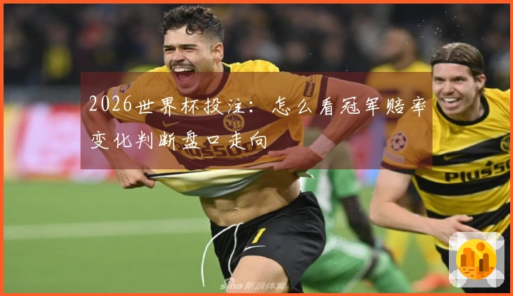 2026世界杯投注：怎么看冠军赔率变化判断盘口走向